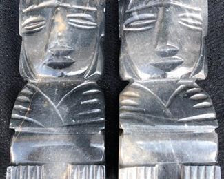Onyx Bookends From Mexico