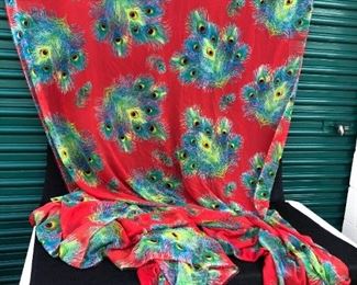 Peacock Pizzazz in Fabric