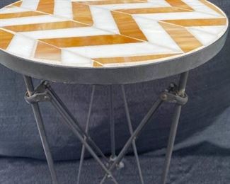 Tile Top Plant Stand