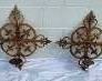 Vintage Architectural Candle Sconces