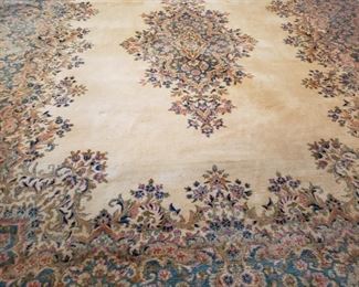 Kerman, There are 2 of these rugs, one is 13.2 x 9.6 and the other is 11.11 x 8.9