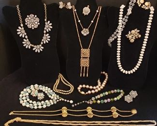 Trifari, Monet, Vendome jewelry