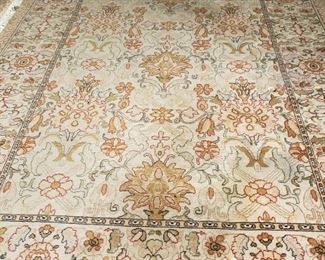 Machine made room rug