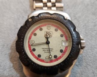 Vintage used Tag Heuer watch