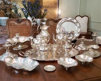 Collection of Mexican sterling silver pieces