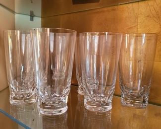 Baccarat water, cocktail and aperitif glasses 