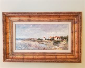 Oil painting, signed lower left