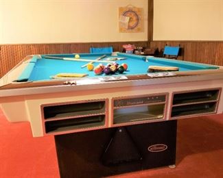 Vintage Brunswick Monarch pool table