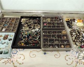 STERLING AND COSTUME JEWELRY