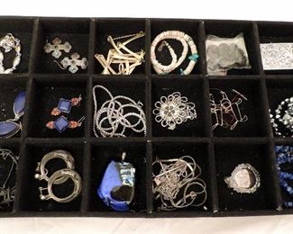 STERLING AND COSTUME JEWELRY