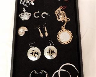 STERLING AND COSTUME JEWELRY