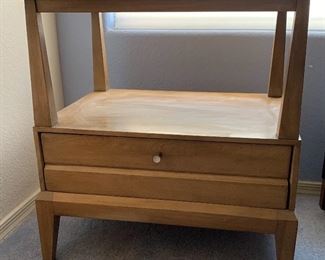 Heywood Wakefield Dresser w Glass Top