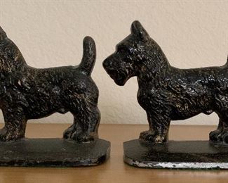 Scottie Cast iron Bookends