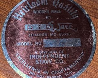 Vintage Didware Heirloom Quality Cheese Server