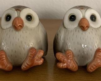 Fitz & Floyd Owl Salt & Pepper