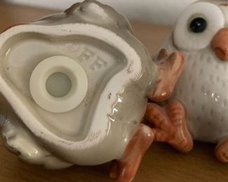 Fitz & Floyd Owl Salt & Pepper