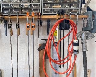 Clamps and other Asst Tools