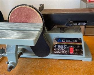 Delta 4" Belt 6" Disc Sander
