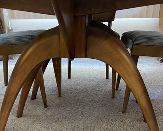 Heywood Wakefield Dining Table Base. LOVE it!