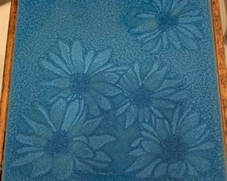 Vintage Tile and Wood Trivet