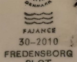 Royal Copenhagen Fajance 30-2010 Miniature Plates