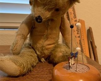Antique Bear, Pin Cushion