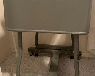 Vintage Metal Typewriter Table