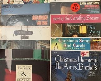 Vinyl...Christmas, Barry Manilow...