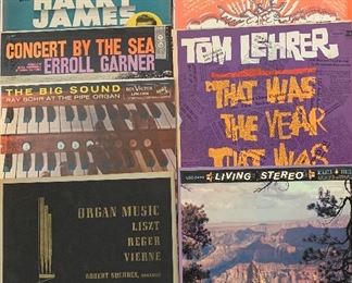 Vinyl...Harry James, Tom Lehrer, Bobby Hackett...