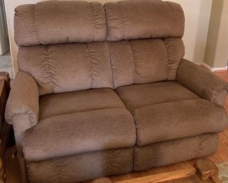 La-Z-Boy Reclining Sofa, Loveseat and Chair