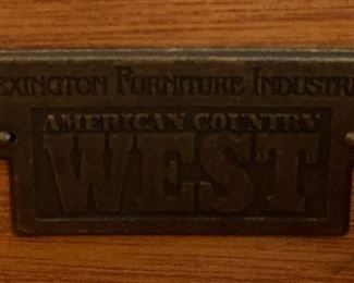 Lexington Furniture Industries American Country WEST Bedroom Suite Queen