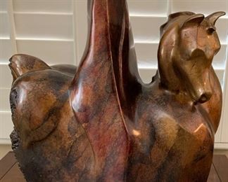 Bronze Sculpture "Visionary" by Leo Osborne