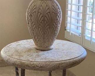 End Table and Lamp 