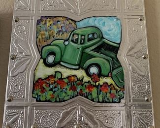 Hammered Tin Art