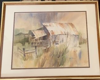 Orig Watercolor Jay Roesen