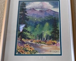 Orig Watercolor Roberta Rogers