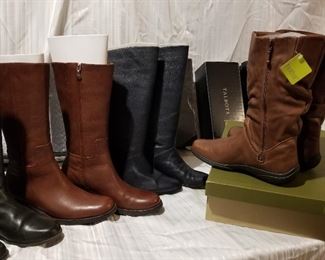 Cole Haan and  Talbots Boots