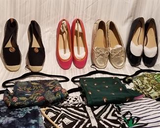 Espadrilles , Ballet flats , loafers.
Many new or worn once. 
