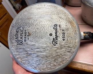 Several Magnalite Pots are the Older Wagner Ware Magnalite Pots