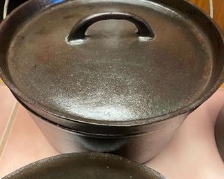 Rare!!! Gate Marked 11” Cowboy Pot 