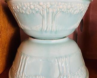 Collection of Pottery Crocks, etc