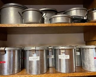 Collection of Fresh-O-Lators &
Aluminum Pots