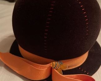 Vintage Lazarus Paris Velvet Hat