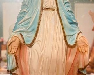 Beautiful 1950’s Blessed Virgin Mary