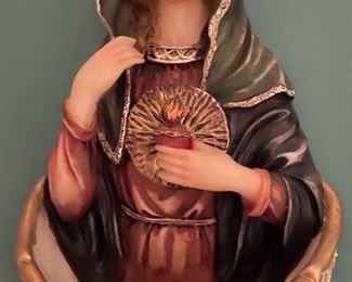 Blessed Mary Holy Water Font
