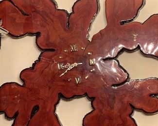 Vintage Cypress Knee Clock