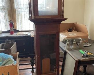 . . . housing for a vintage grandfather clock