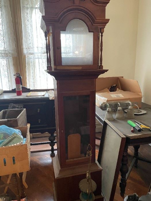 . . . housing for a vintage grandfather clock