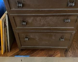 . . . love this authentic sewing cabinet -- what a find!