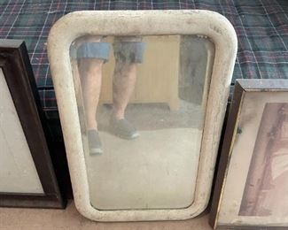 . . . and an old mirror